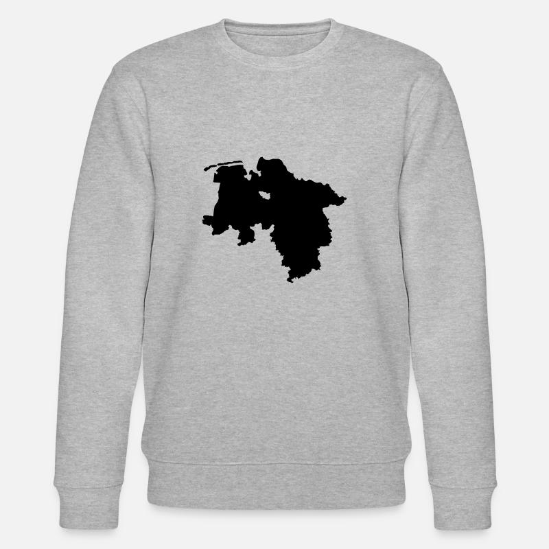 Basse-Saxe - Sweat bio CHANGER Stanley/Stella Unisexe - gris chiné