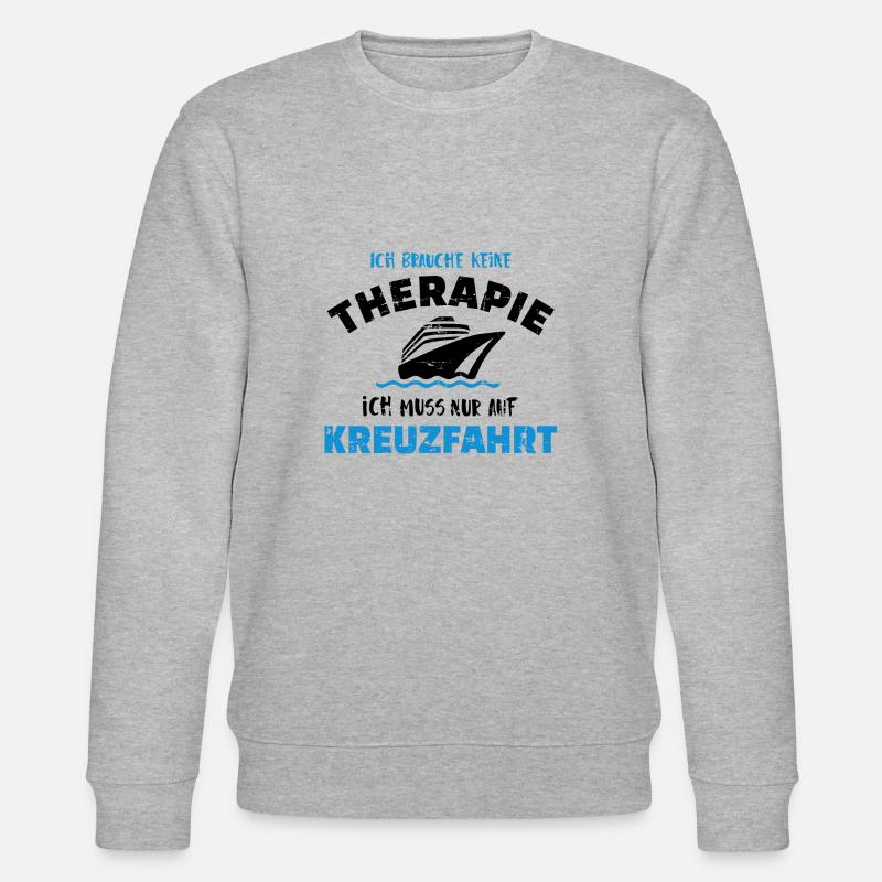 Kreuzfahrt - Stanley/Stella Unisex Bio-Sweatshirt CHANGER  - Grau meliert