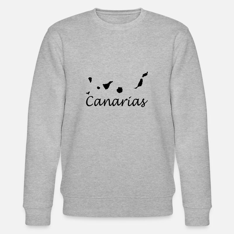 Canary Islands - Stanley/Stella Unisex Bio-Sweatshirt CHANGER  - Grau meliert