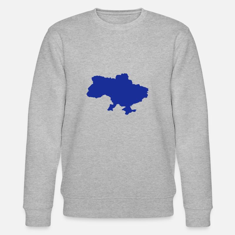 Ukraine - Sweat bio CHANGER Stanley/Stella Unisexe - gris chiné