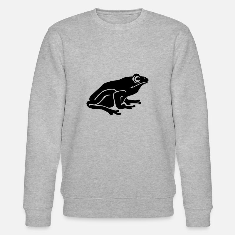 Frosch - Stanley/Stella Unisex Bio-Sweatshirt CHANGER - Grau meliert