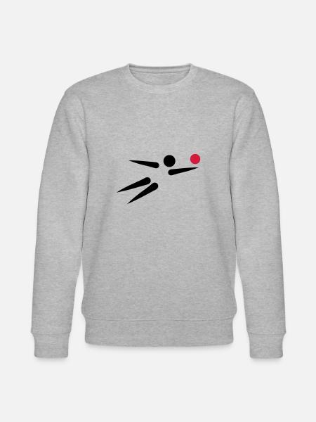 Beach volley - Sweat bio CHANGER Stanley/Stella Unisexe - gris chiné