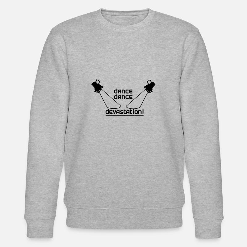 Dance Dance Devastation - Stanley/Stella Unisex Bio-Sweatshirt CHANGER  - Grau meliert