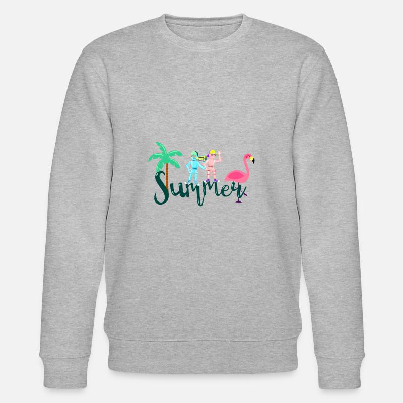 Sommer - Stanley/Stella Unisex Bio-Sweatshirt CHANGER  - Grau meliert