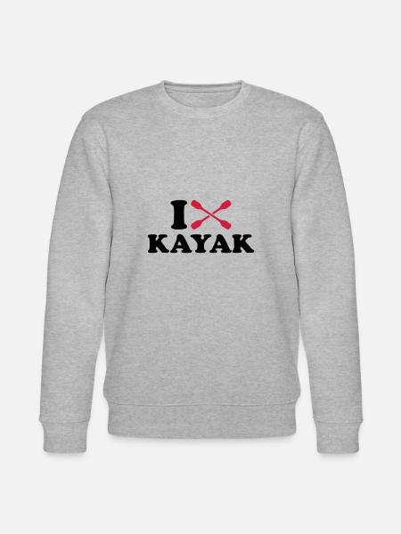 kayak - Stanley/Stella CHANGER Unisex Organic Sweatshirt - heather grey