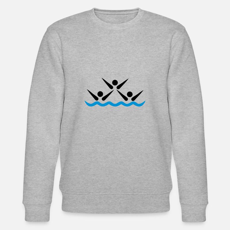 nage synchronisée - Sweat bio CHANGER Stanley/Stella Unisexe - gris chiné