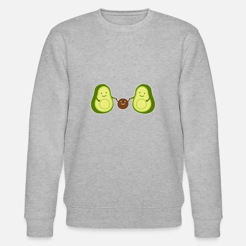 Avocado - Stanley/Stella Unisex Bio-Sweatshirt CHANGER  - Grau meliert