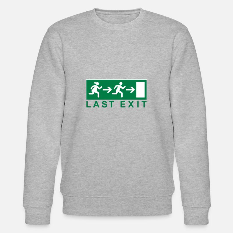 Junggesellenabschied - Stanley/Stella Unisex Bio-Sweatshirt CHANGER  - Grau meliert
