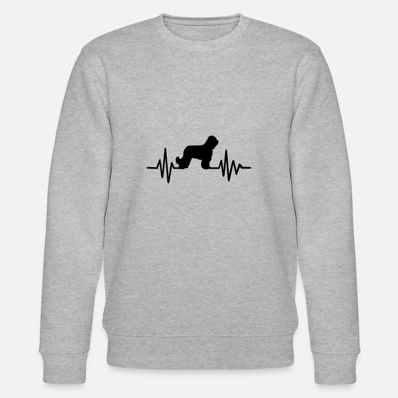 Briard - Sweat bio CHANGER Stanley/Stella Unisexe - gris chiné