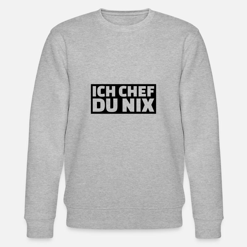 Chef - Stanley/Stella Unisex Bio-Sweatshirt CHANGER  - Grau meliert