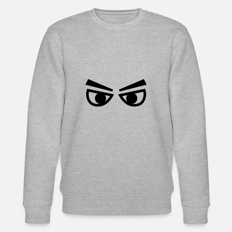 Augen - Stanley/Stella Unisex Bio-Sweatshirt CHANGER  - Grau meliert