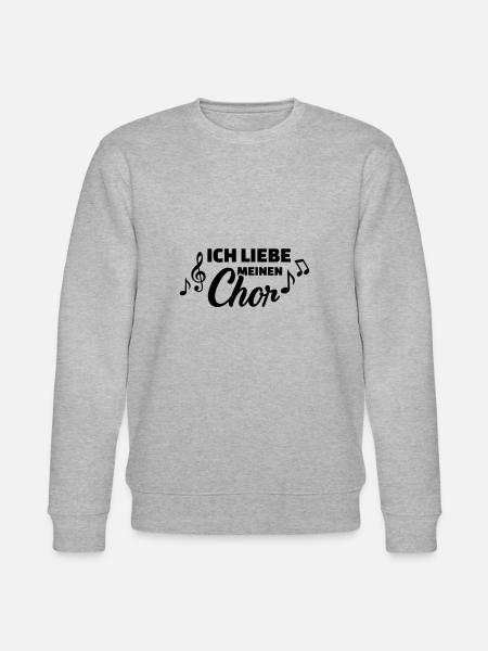 Chor - Stanley/Stella Unisex Bio-Sweatshirt CHANGER  - Grau meliert