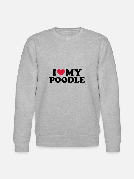 caniche - Sweat bio CHANGER Stanley/Stella Unisexe - gris chiné