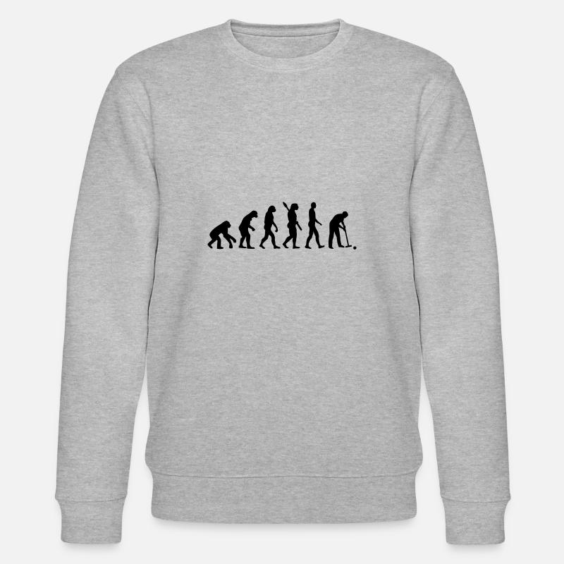 Evolution Krocket - Stanley/Stella Unisex Bio-Sweatshirt CHANGER  - Grau meliert