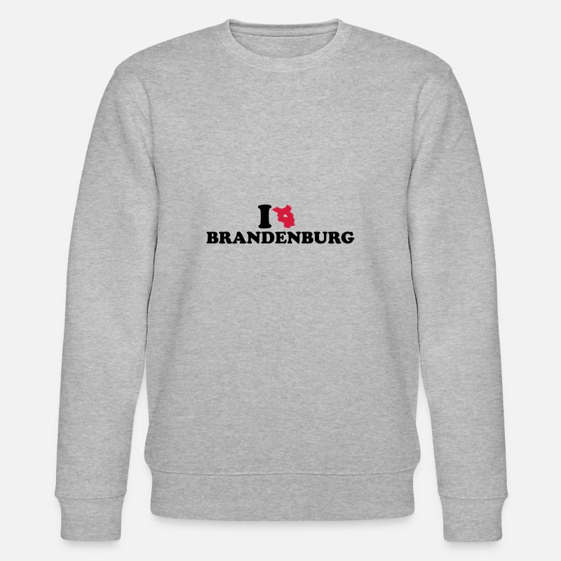 Brandenburg - Stanley/Stella Unisex Bio-Sweatshirt CHANGER  - Grau meliert