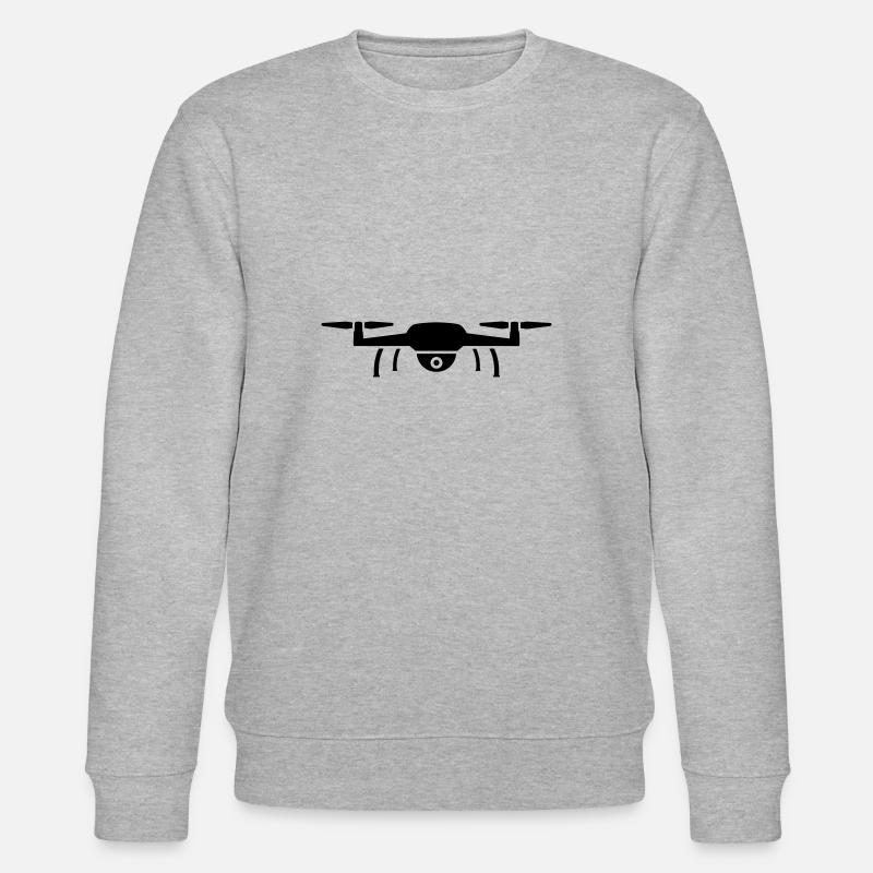 drone - Stanley/Stella CHANGER Unisex Organic Sweatshirt - heather grey