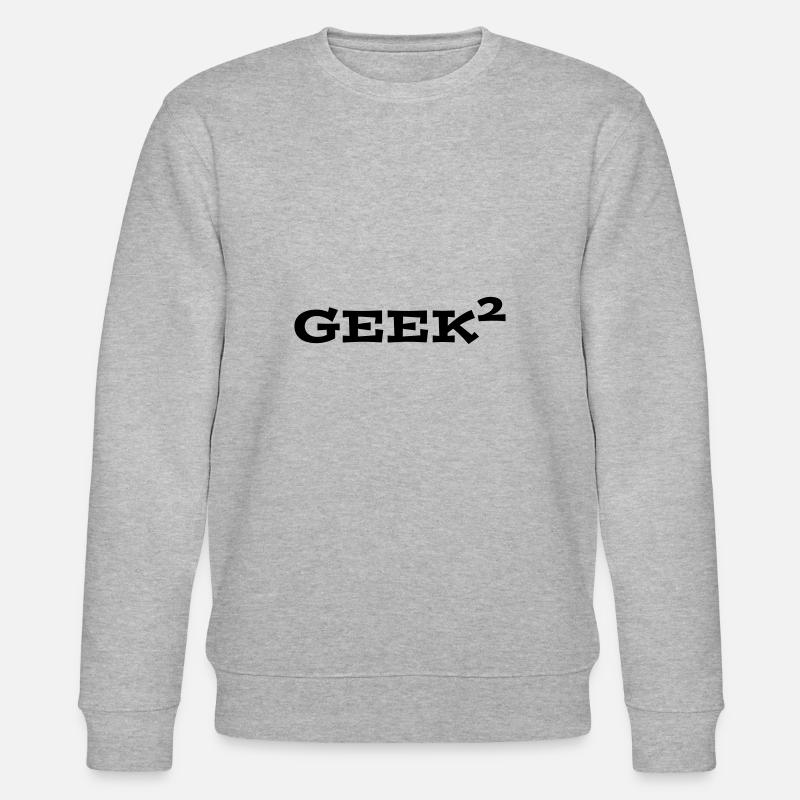 Geek - Stanley/Stella Unisex Bio-Sweatshirt CHANGER  - Grau meliert