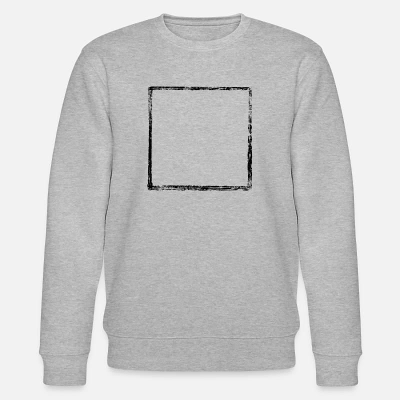 Square - Stanley/Stella Unisex Bio-Sweatshirt CHANGER  - Grau meliert