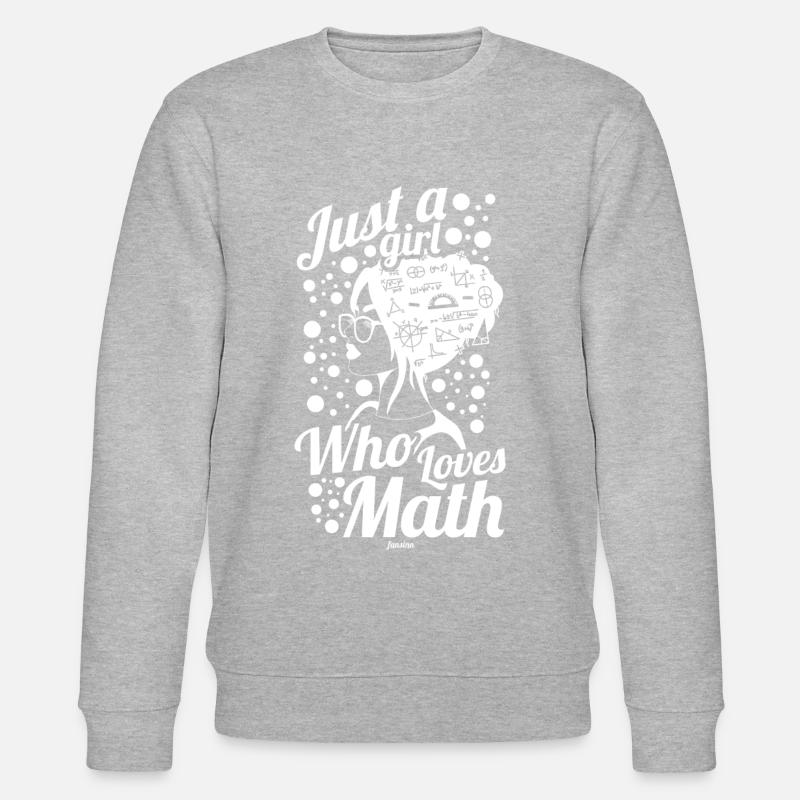 Mathematik - Stanley/Stella Unisex Bio-Sweatshirt CHANGER  - Grau meliert