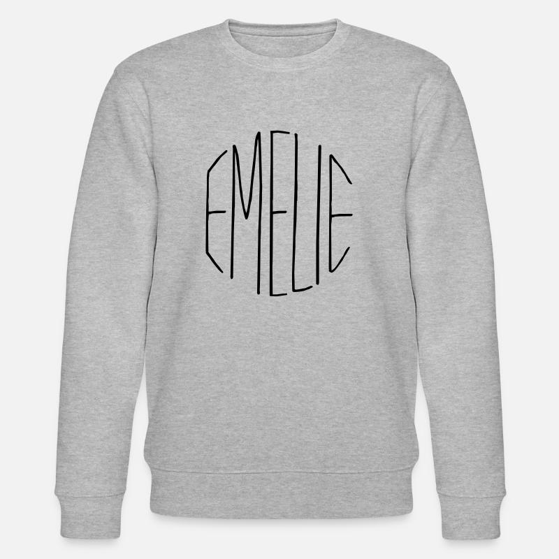Emelie Geschenk - Stanley/Stella Unisex Bio-Sweatshirt CHANGER  - Grau meliert