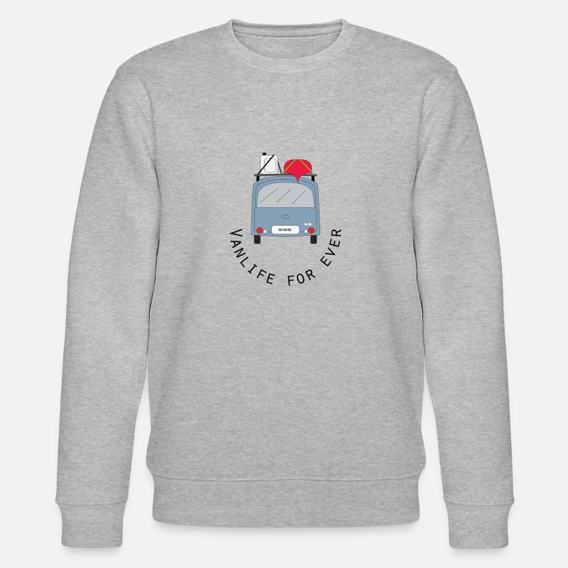 Van life for ever - Sweat bio CHANGER Stanley/Stella Unisexe - gris chiné