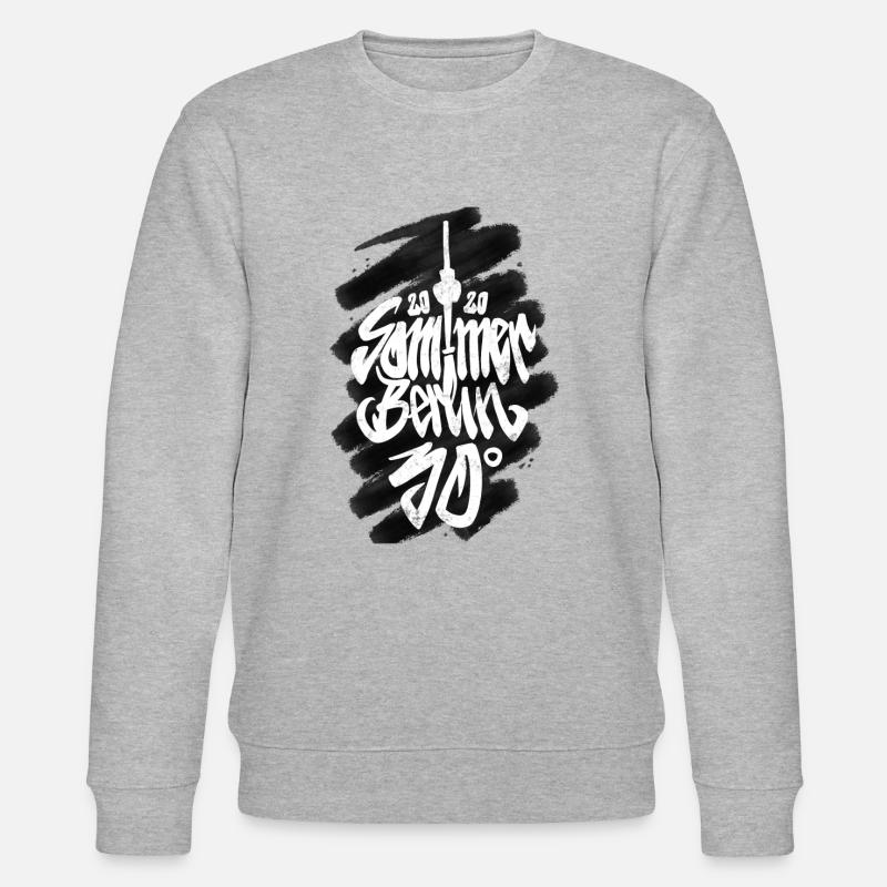 Sommer Berlin - Stanley/Stella Unisex Bio-Sweatshirt CHANGER  - Grau meliert