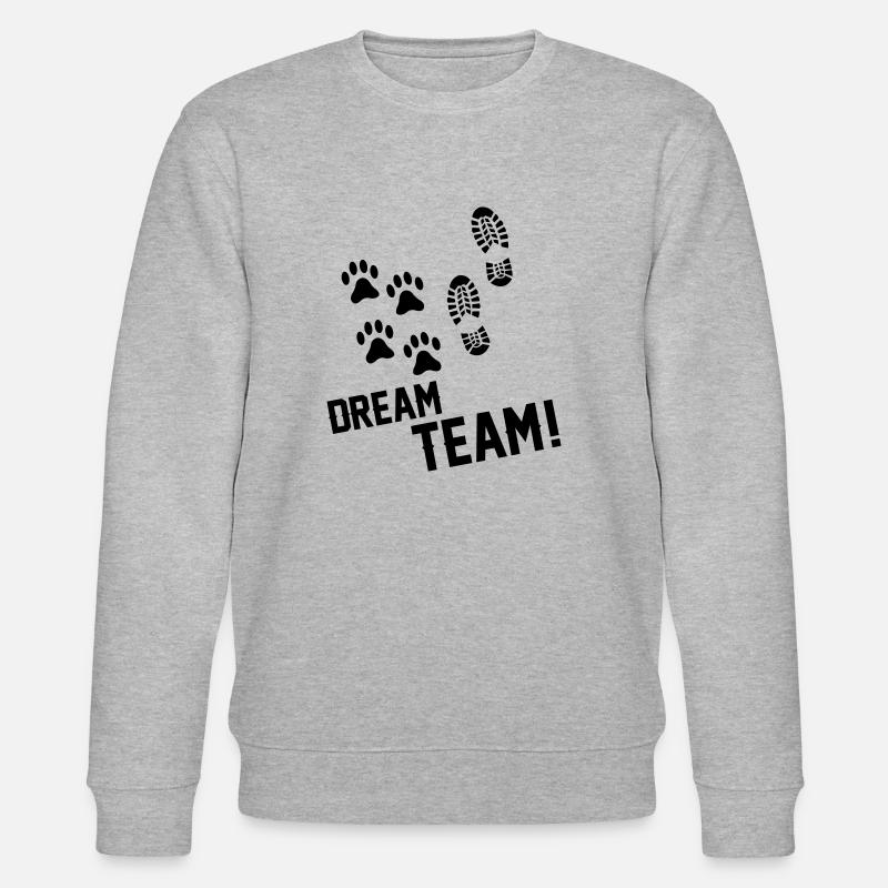 Équipe de rêve - Sweat bio CHANGER Stanley/Stella Unisexe - gris chiné