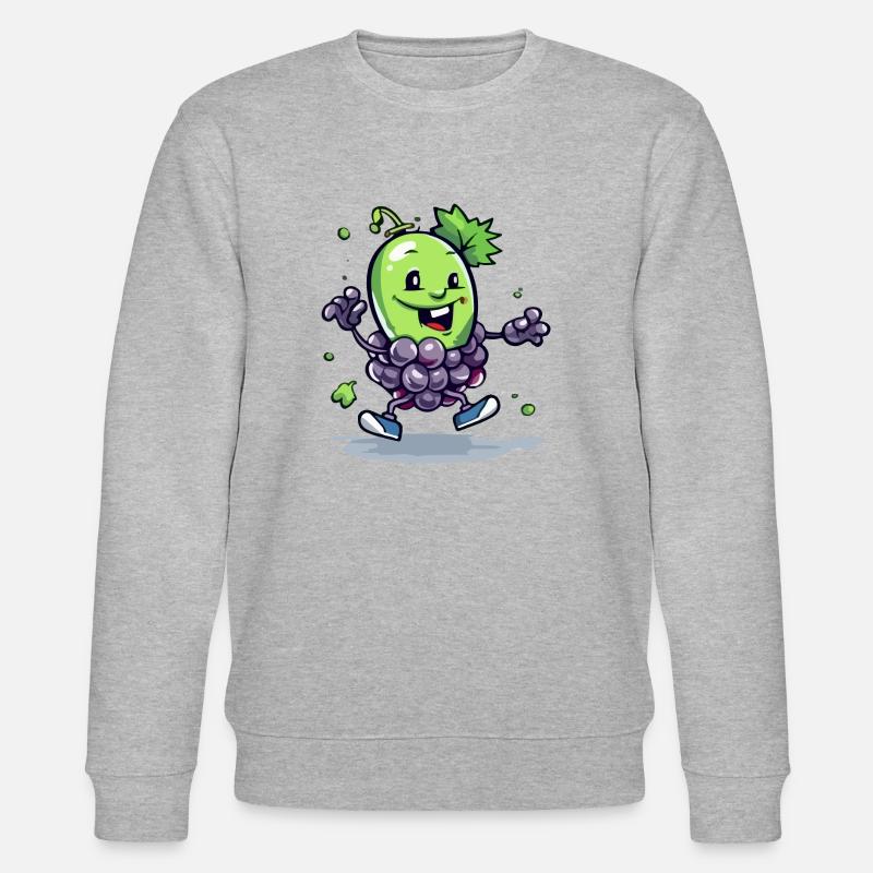 Jaki-Traube - Stanley/Stella Unisex Bio-Sweatshirt CHANGER  - Grau meliert