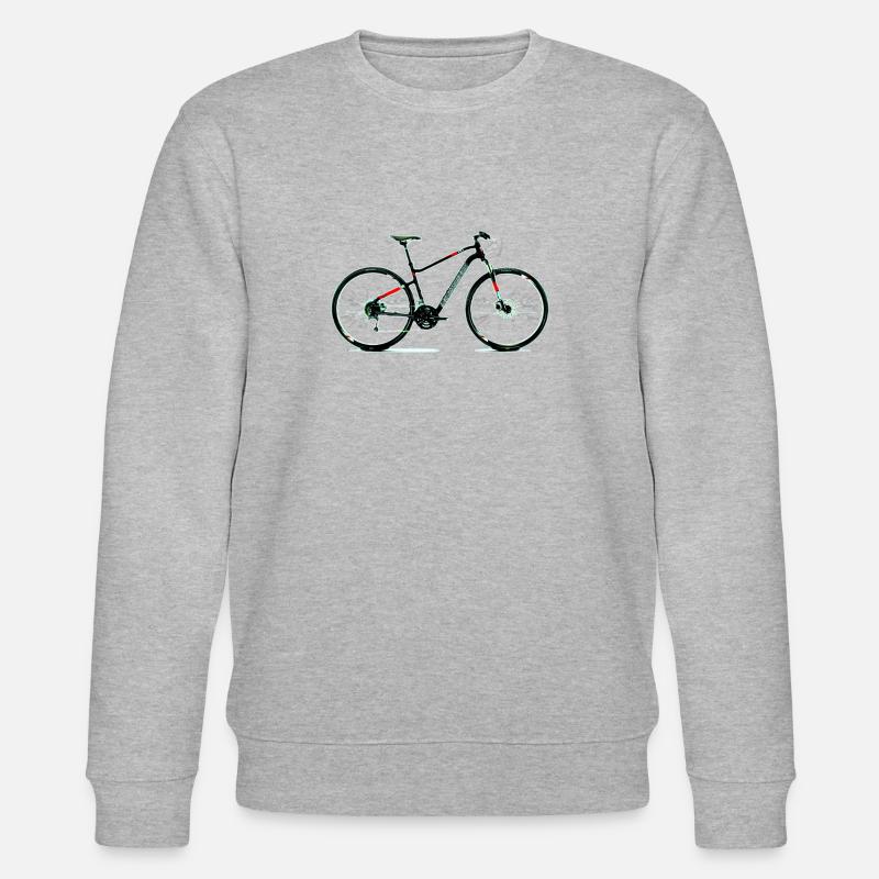 Vélo H - Sweat bio CHANGER Stanley/Stella Unisexe - gris chiné