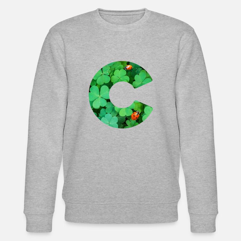 Trèfles C - Sweat bio CHANGER Stanley/Stella Unisexe - gris chiné