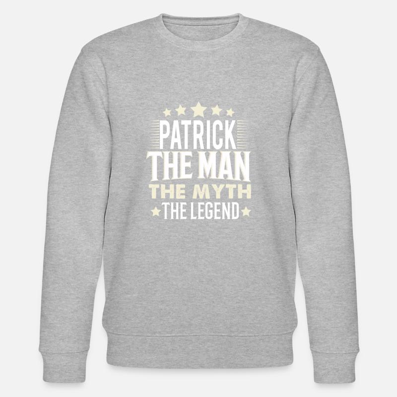 Patrick - Stanley/Stella CHANGER Unisex Organic Sweatshirt - heather grey