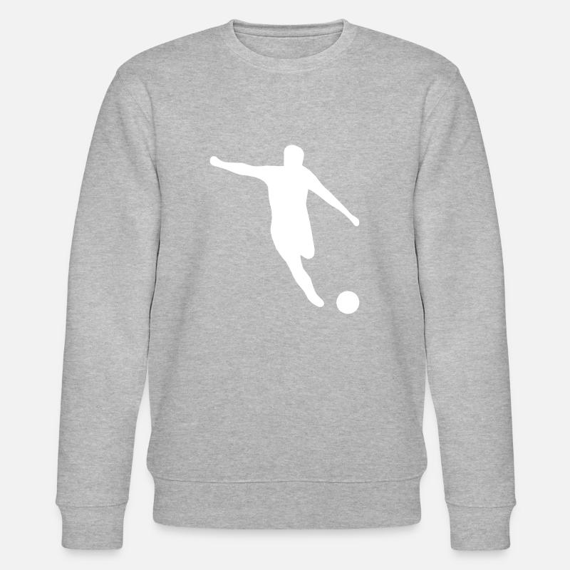 Kicker Schuss - Stanley/Stella Unisex Bio-Sweatshirt CHANGER  - Grau meliert