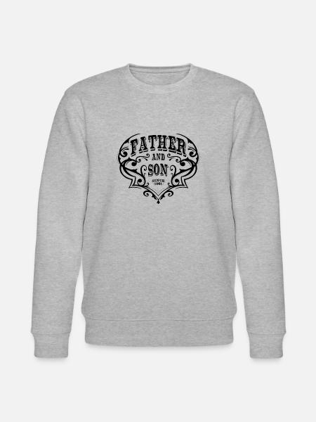 Father & Son Music - Stanley/Stella Unisex Bio-Sweatshirt CHANGER - Grau meliert