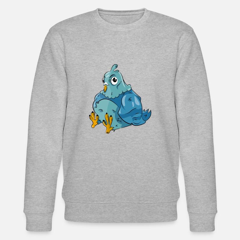 Pigeon Oiseau - Sweat bio CHANGER Stanley/Stella Unisexe - gris chiné