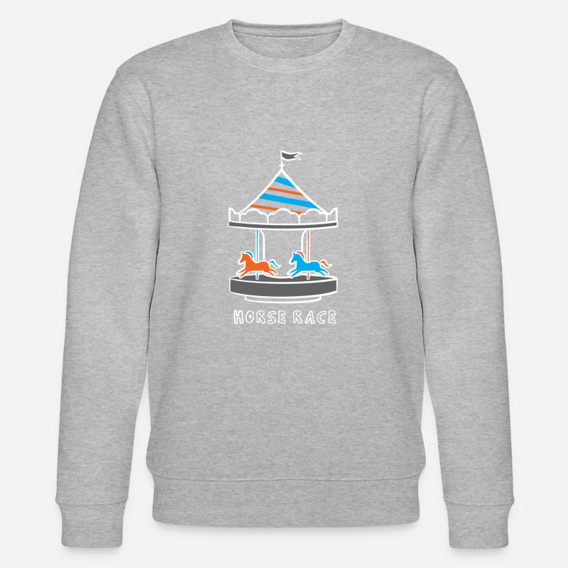Carrousel de cheval - Sweat bio CHANGER Stanley/Stella Unisexe - gris chiné