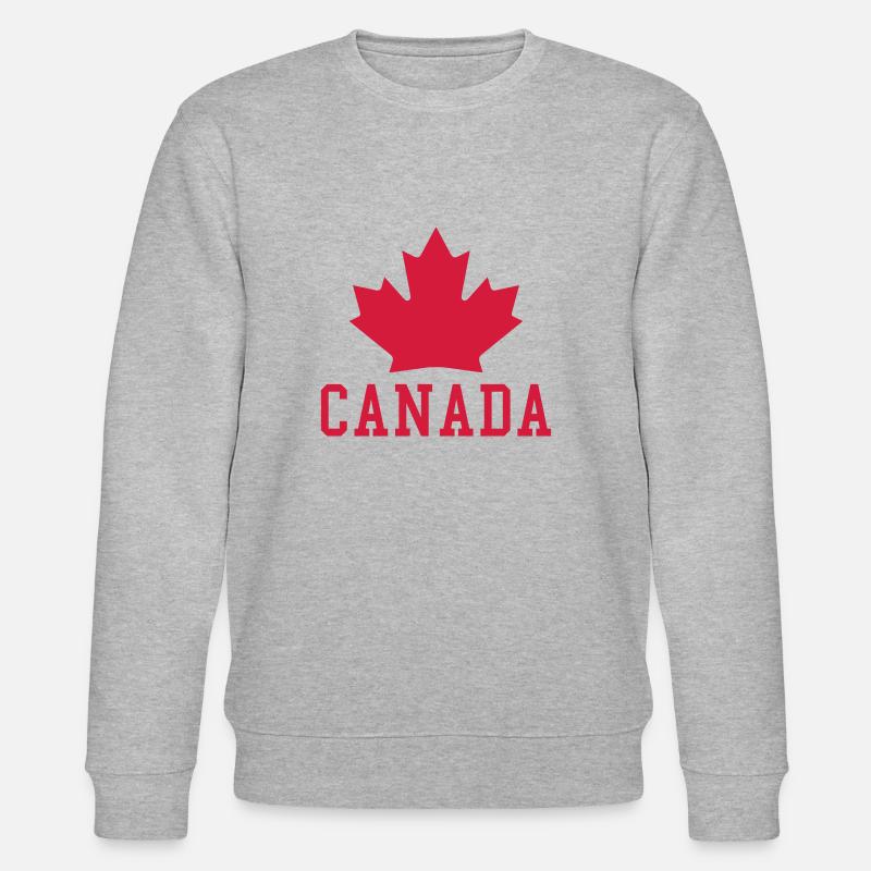Érable du Canada - Sweat bio CHANGER Stanley/Stella Unisexe - gris chiné