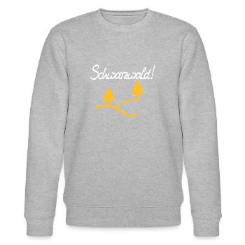 Schwarzwald! - Stanley/Stella Unisex Bio-Sweatshirt CHANGER  - Grau meliert - Vorne - Nik (191cm) & Marisol (170cm)