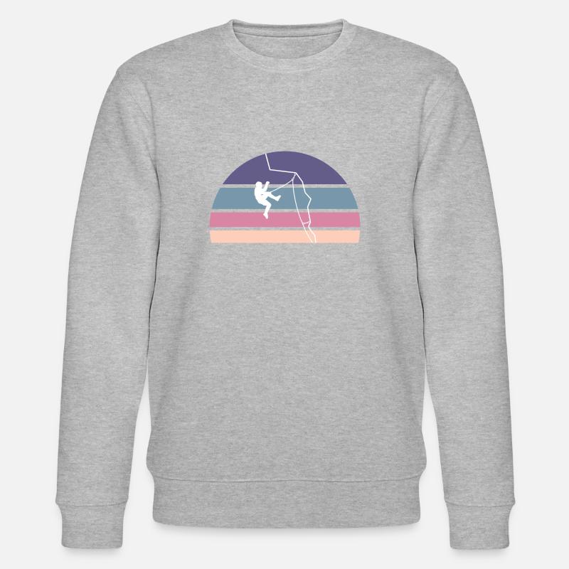 Falling into the void - Stanley/Stella CHANGER Unisex Organic Sweatshirt - heather grey