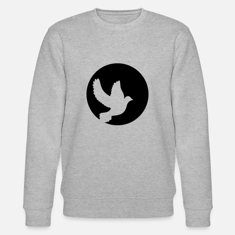 Taube - Stanley/Stella Unisex Bio-Sweatshirt CHANGER  - Grau meliert