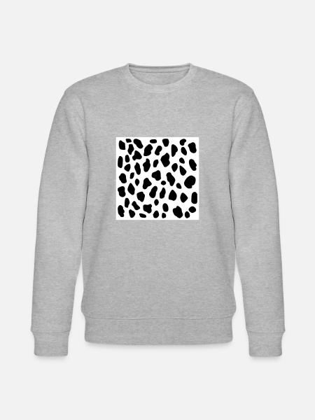 Dalmatian - Stanley/Stella CHANGER Unisex Organic Sweatshirt - heather grey
