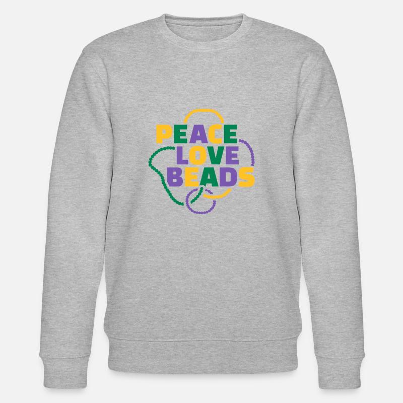 Mardi Gras - Stanley/Stella Unisex Bio-Sweatshirt CHANGER  - Grau meliert
