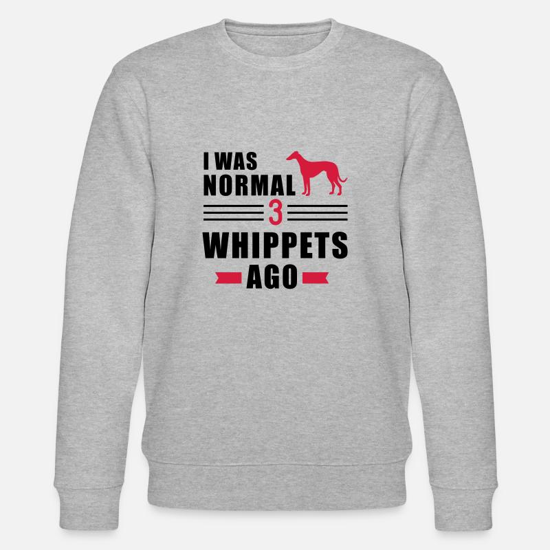 Whippet - Stanley/Stella Unisex Bio-Sweatshirt CHANGER  - Grau meliert