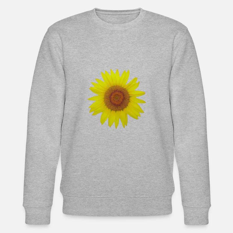 Sonnenblume - Stanley/Stella Unisex Bio-Sweatshirt CHANGER  - Grau meliert