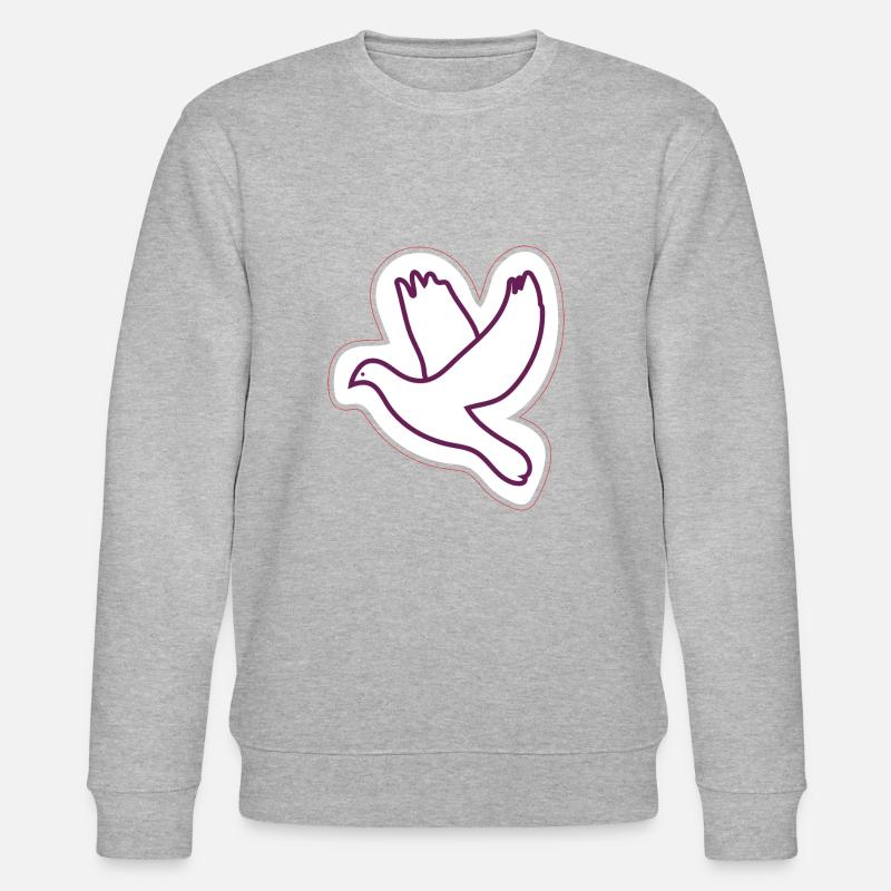 Vogel - Stanley/Stella Unisex Bio-Sweatshirt CHANGER - Grau meliert