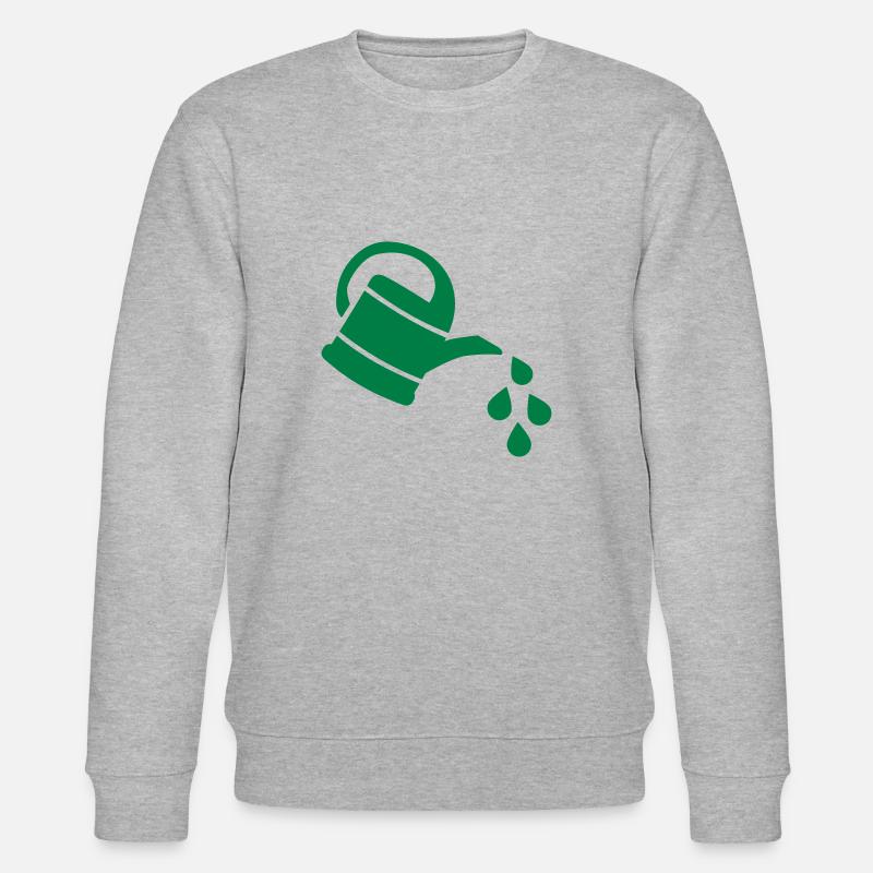Gießkanne - Stanley/Stella Unisex Bio-Sweatshirt CHANGER  - Grau meliert