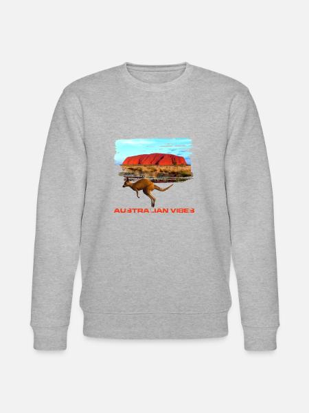 Australia 1 - Stanley/Stella CHANGER Unisex Organic Sweatshirt - heather grey