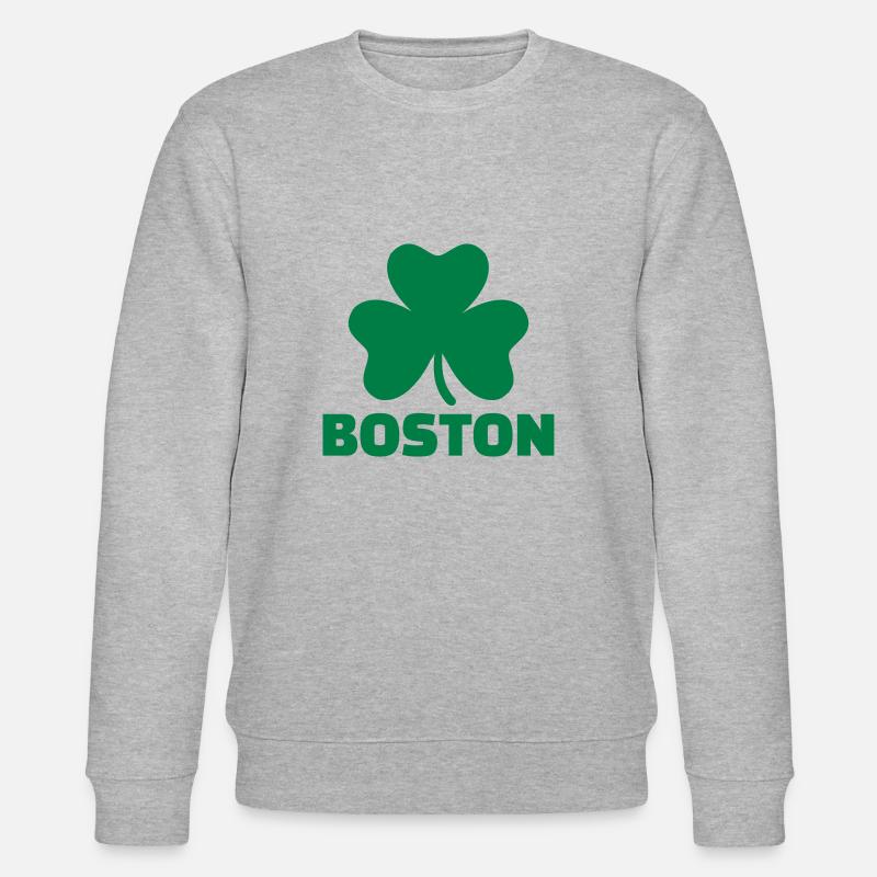Boston - Stanley/Stella Unisex Bio-Sweatshirt CHANGER  - Grau meliert