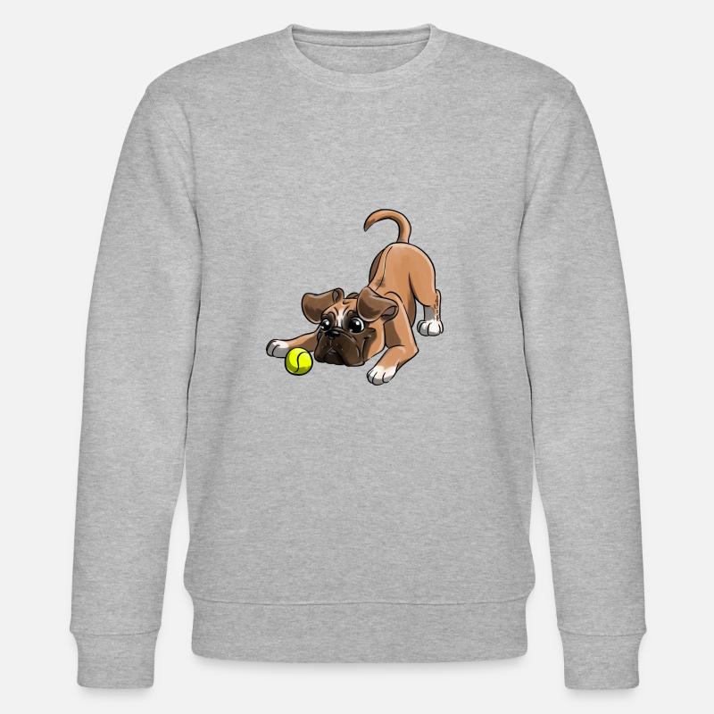 Le plus mignon Boxer - Sweat bio CHANGER Stanley/Stella Unisexe - gris chiné