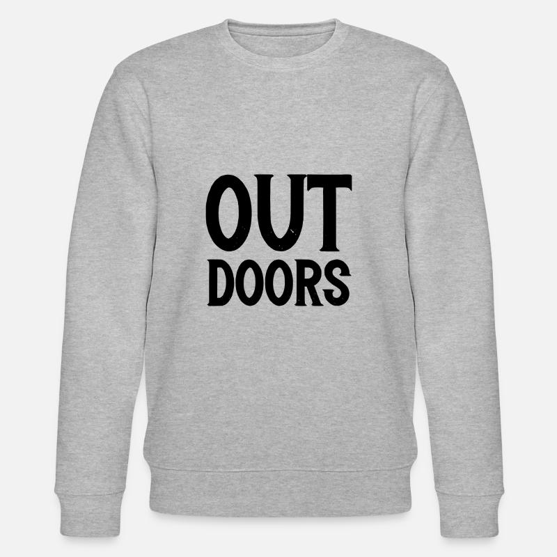 Outdoors - Stanley/Stella Unisex Bio-Sweatshirt CHANGER  - Grau meliert