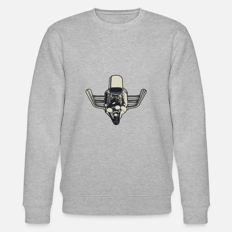 Motor - Stanley/Stella Unisex Bio-Sweatshirt CHANGER  - Grau meliert